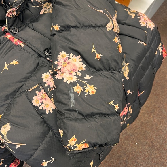 COPY - R13 UPSIDE-DOWN COAT IN FLORAL ON BLACK : NWOT : SMALL - Picture 13 of 13